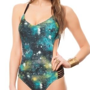 The Stone Void One Piece Galaxy Swimsuit